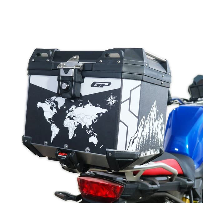 GPK universal aluminum top case 37lt Adventure Edition