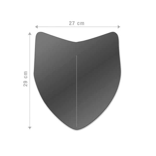 Parabrezza Barracuda compatibile con Kawasaki ER-6n 2005-2008