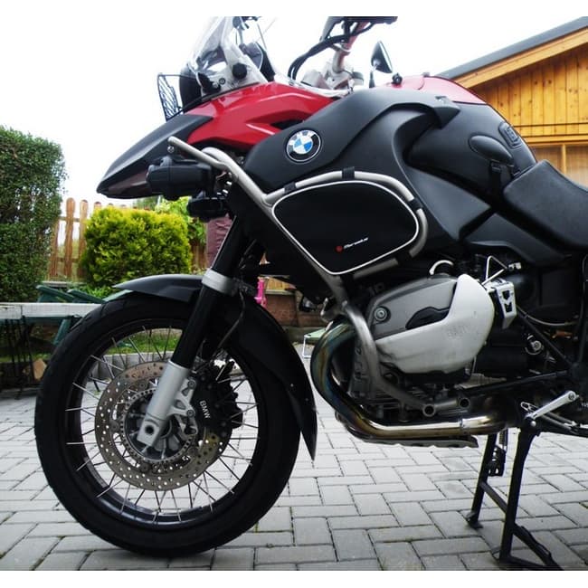 Bags for crash bars compatible with BMW R1200GS / Adv. 2004-2012