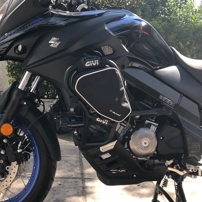 Borse per barre paramotore Givi/Kappa compatibili con Suzuki V