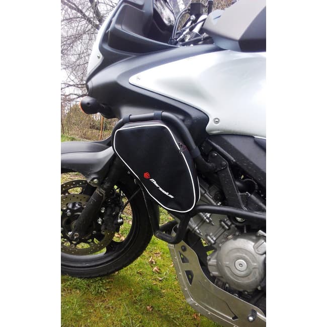 Bags for Givi/Kappa crash bars compatible with Suzuki V-Strom DL650 2012-2016