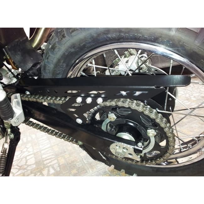 Chain guard compatible with Yamaha XT600 1990-2003