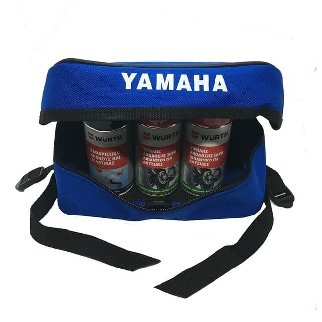 Bolsa trasera azul compatible con Yamaha