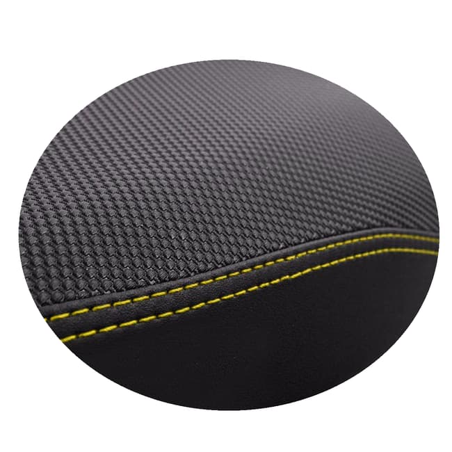 Κάλυμμα σέλας για Ducati Monster 696 / 796 / 795 / 1100 '08-'14 μαύρο με κίτρινες ραφές