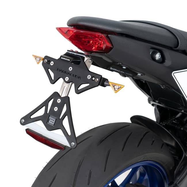 Barracuda license plate holder compatible with Yamaha MT-09 2021-2023