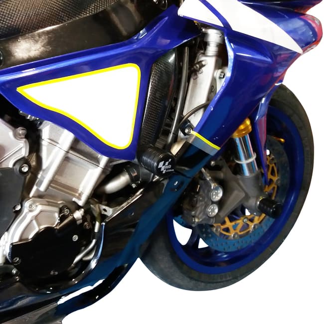 Frame crash pads compatible with Yamaha YZF-R1 2015-2020