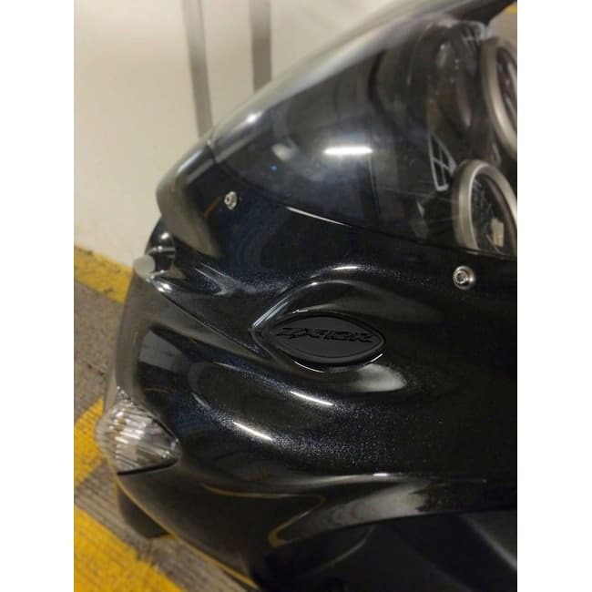 MOTORISE mirror blanking plates compatible with Kawasaki ZX-12R 2000-2006