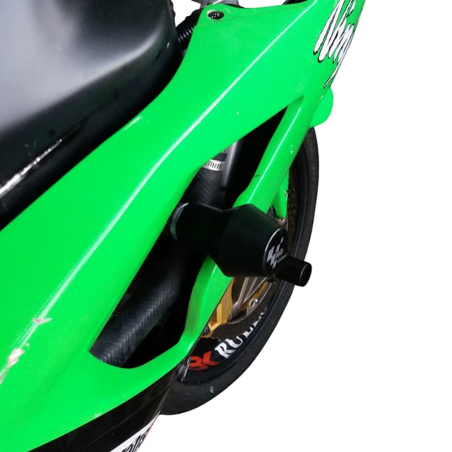 Kawasaki ZX-6R 636 2003-2004 ile uyumlu şasi koruma pedleri | Moto