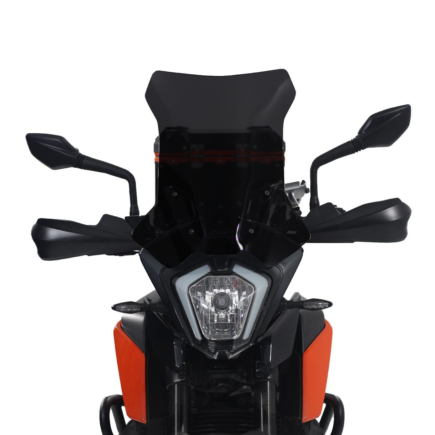 NICECNC Soporte GPS CNC de aluminio compatible con 390 Adventure 2020-2024 2023 2022, 790/890 Adventure R/S/Rally 2019-2022, compatible con Husqvarna Norden 901 2022 2023, naranja