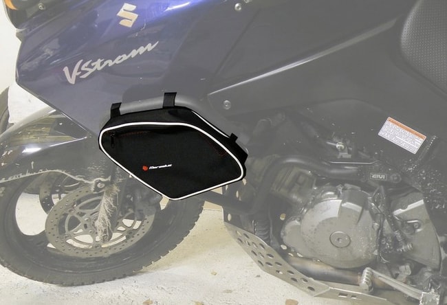 Bags for Givi/Kappa crash bars for Suzuki V-Strom DL1000 2002-2012 