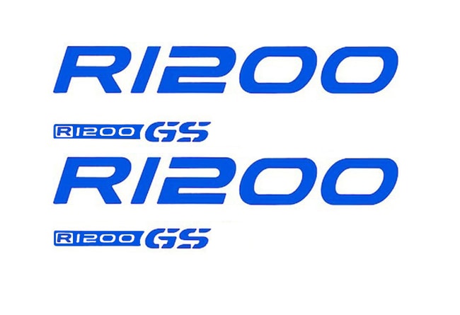 Kit de logotipos do reservatório para R1200GS '04-'12 azul