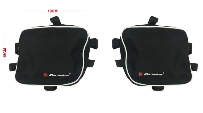 Taschen für Givi-Sturzbügel für Yamaha Tracer 9 / GT 2021-2023