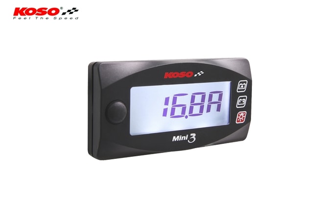 Koso digital Amp & Volt meter with backlight