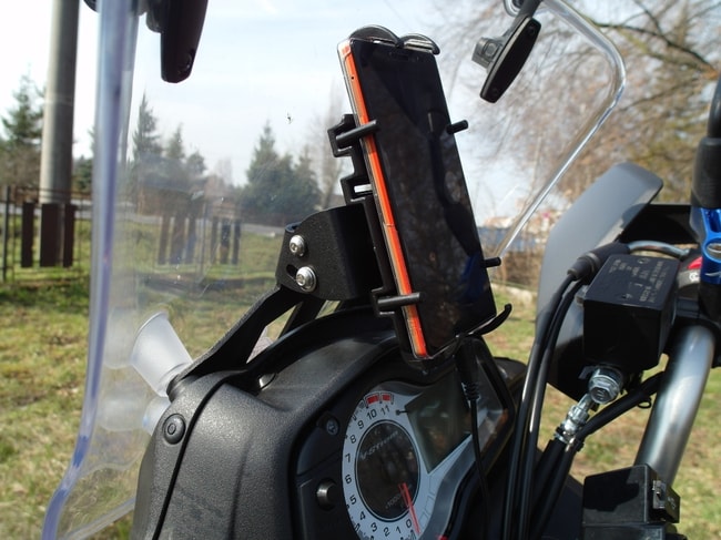Suzuki V-Strom DL650 2012-2016 için kokpit GPS braketi