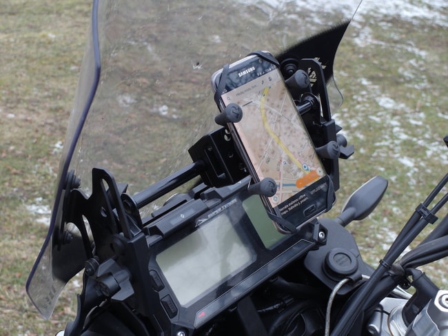 Yamaha XT1200Z Super Tenere 2010-2020 için GPS braketi