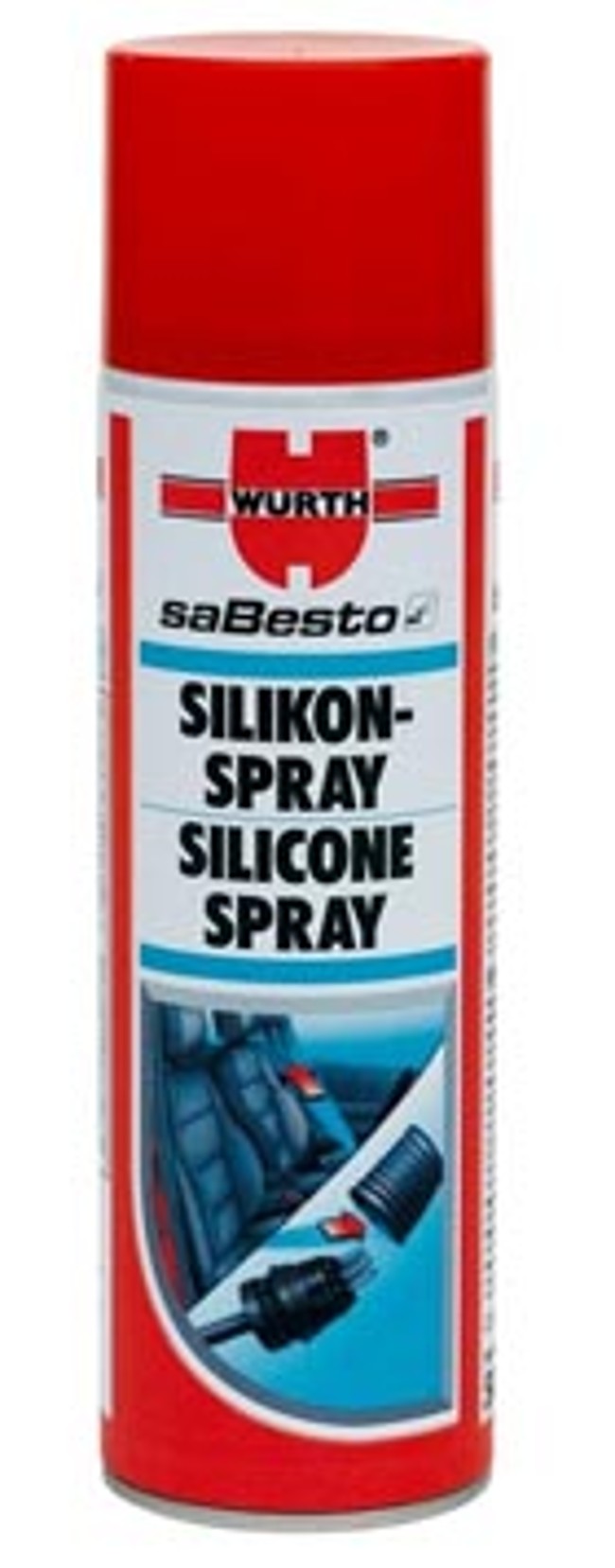 Würth skydd & underhåll silikonspray 500 ml