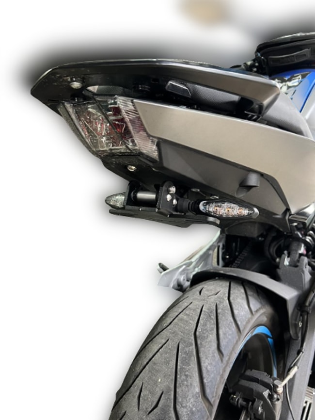 GREF license plate holder with undertail for CF Moto 650MT 2019-2022 (with flip-up button)