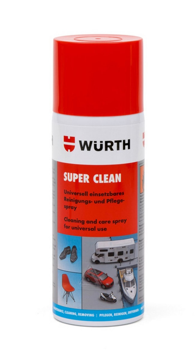 Καθαριστικό σπρέϊ γενικής χρήσης Super Clean Würth 400ml