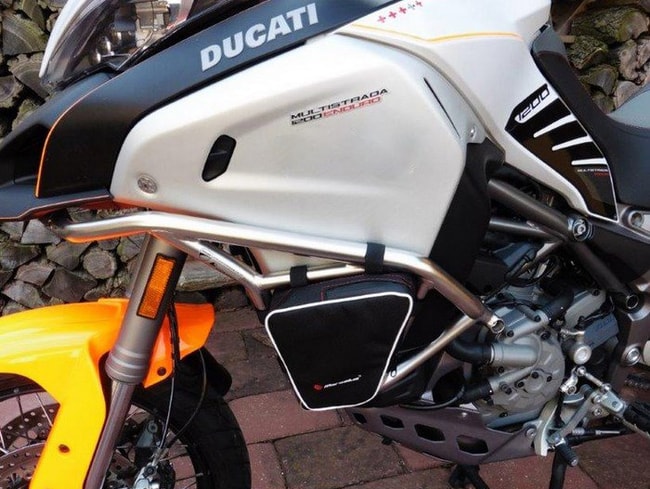 Borse per barre paramotore Touratech compatibili con Ducati Multistrada 1200 Enduro 2016 2019 Moto Discovery