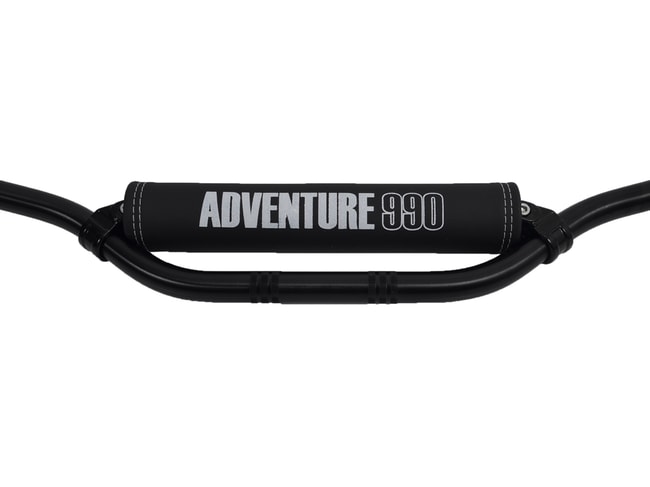 Almofada de barra transversal para KTM 990 Adventure (logotipo branco)