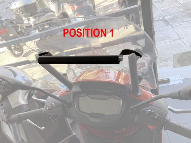 Piaggio Medley 125 / 150 2021-2023 için Kokpit GPS braketi