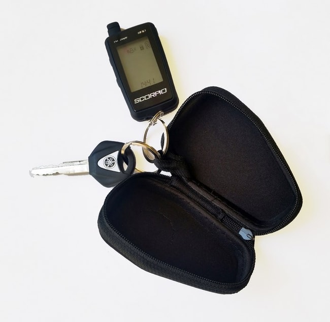 Ducati key case with two rings