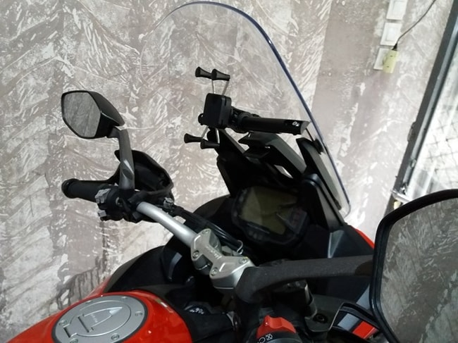 Ducati Multistrada 950 2017-2021/1200 2015-2021/1260 2017-2021 için GPS/akıllı telefon braketi