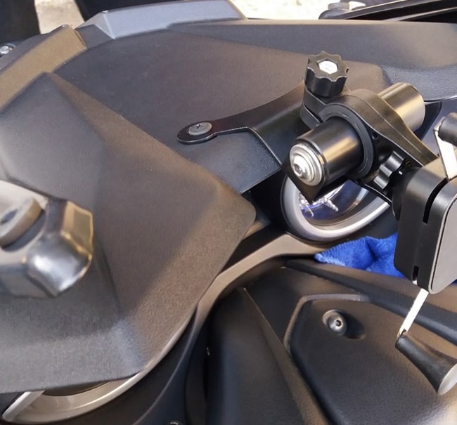 Yamaha T-Max 530 2017-2019 için Kokpit GPS çubuğu