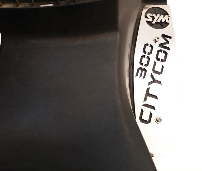 Footrest plates kit for SYM Citycom 300i 2008-2020