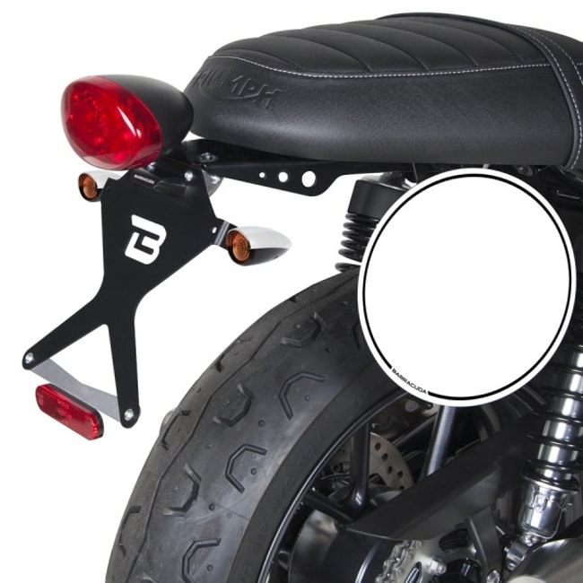 Barracuda license plate kit for Triumph Street Twin 2015-2021