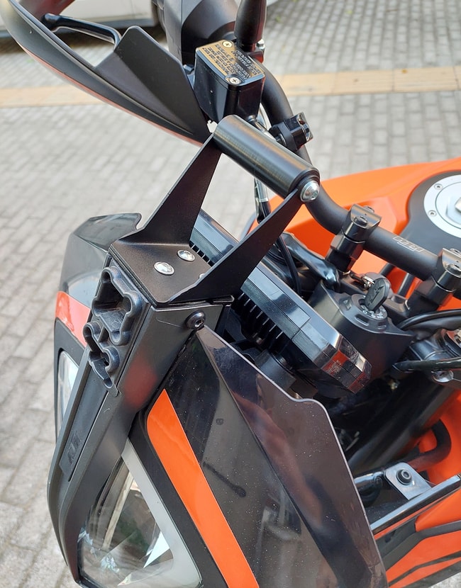 KTM 390 Adventure 2020-2022 için Kokpit GPS braketi