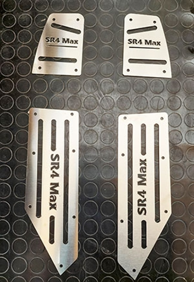 Footrest plates kit for Voge SR4 Max 2023-2024