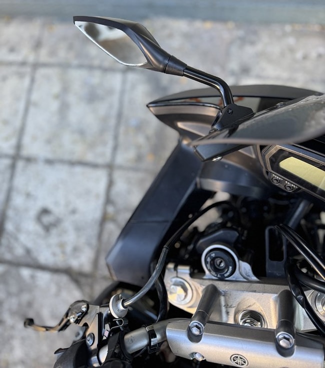 Barracuda fairing mirrors compatible with Yamaha FZ6 Fazer S1 S2 2004 2009 Moto Discovery