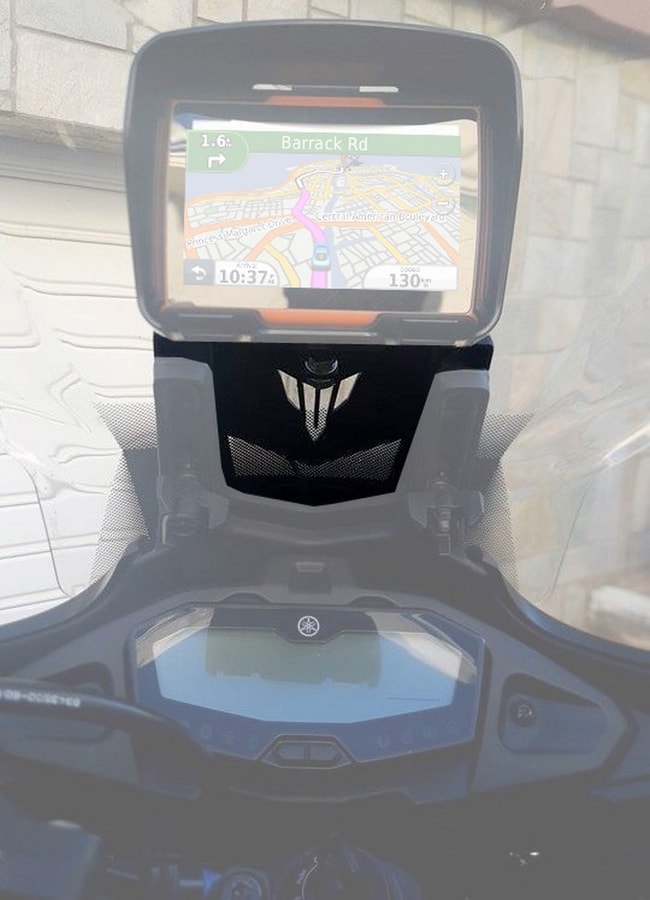 Cockpit GPS bracket with RAM ball for Yamaha Tracer 700 2016-2019 
