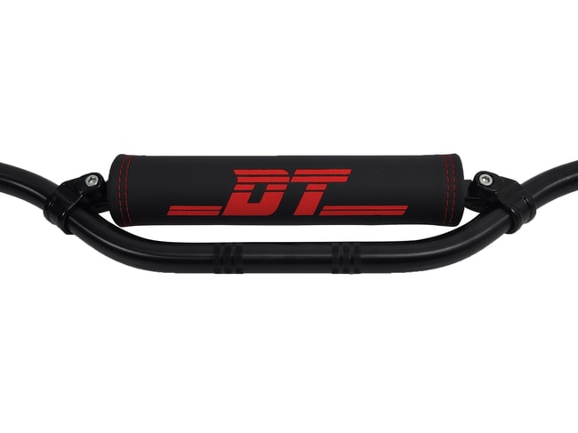 Almohadilla de barra transversal para Yamaha DT (logotipo rojo)