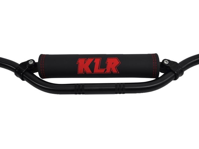 Almofada de barra transversal para Kawasaki KLR (logotipo vermelho)