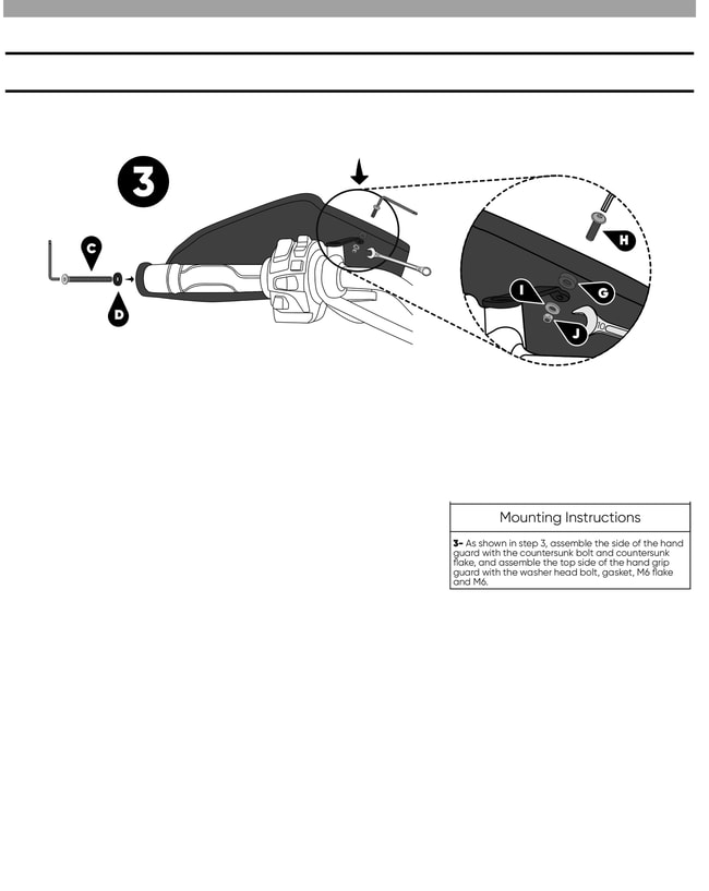 GPK-Handschützer für Honda NC700X / NC700S / NC750S / NC750X '12-'22