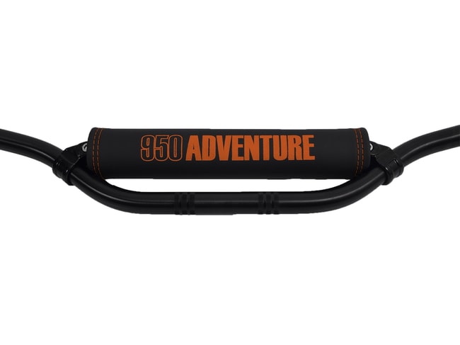 Protector de travesaño para LC8 950 Adventure negro con logo naranja