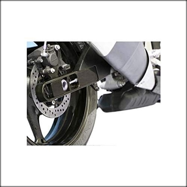 Achterbrugverlengingen voor Yamaha Tracer 9 / MT-09 2021-2023 zwart