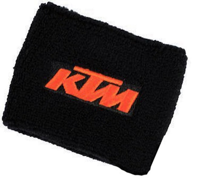 Brake/clutch fluid reservoir cover sock for KTM models