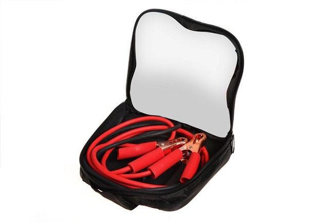 Battery booster cables kit