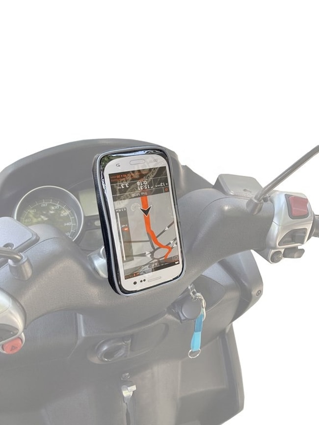 Support GPS cockpit & support smartphone pour Piaggio MP3 300 / MP3 500 2011-2016