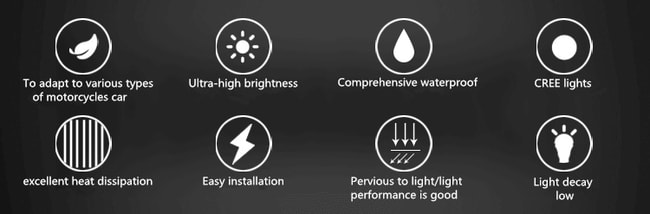 X-Power LED yardımcı ışıklar