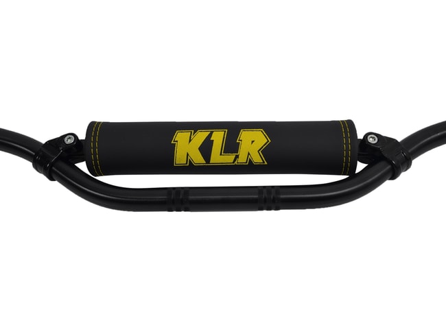 Kawasaki KLR için çapraz çubuk ped (sarı logo)