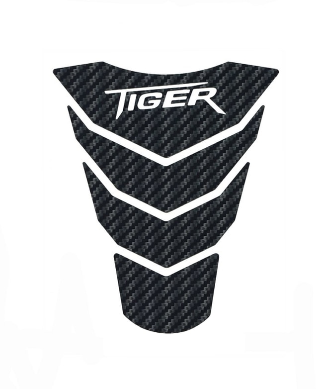 Carbon tank protector for Triumph Tiger 800 '10-'20
