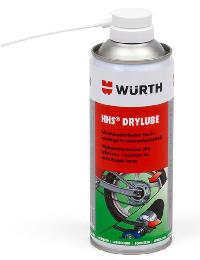 Υψηλής απόδοσης ξηρό λιπαντικό HHS® Würth 400ml