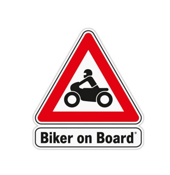 Autocollant Biker-On-Board