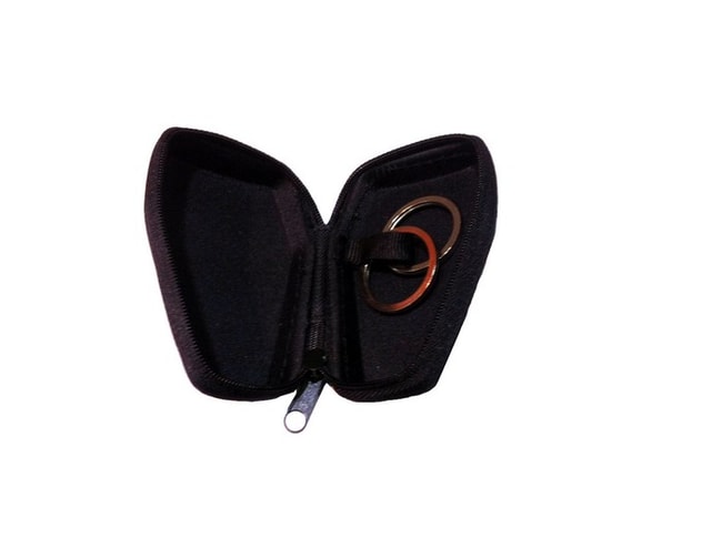 Ducati key case with two rings