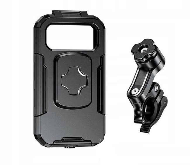 X-Style Quick Lock smartphonehållare med hårt fodral (upp till 7