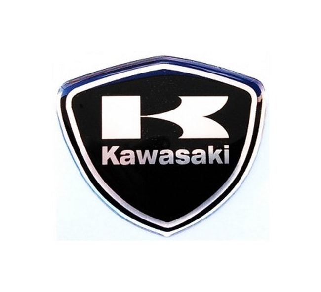 Kawasaki 3D Emblem Aufkleber - Design